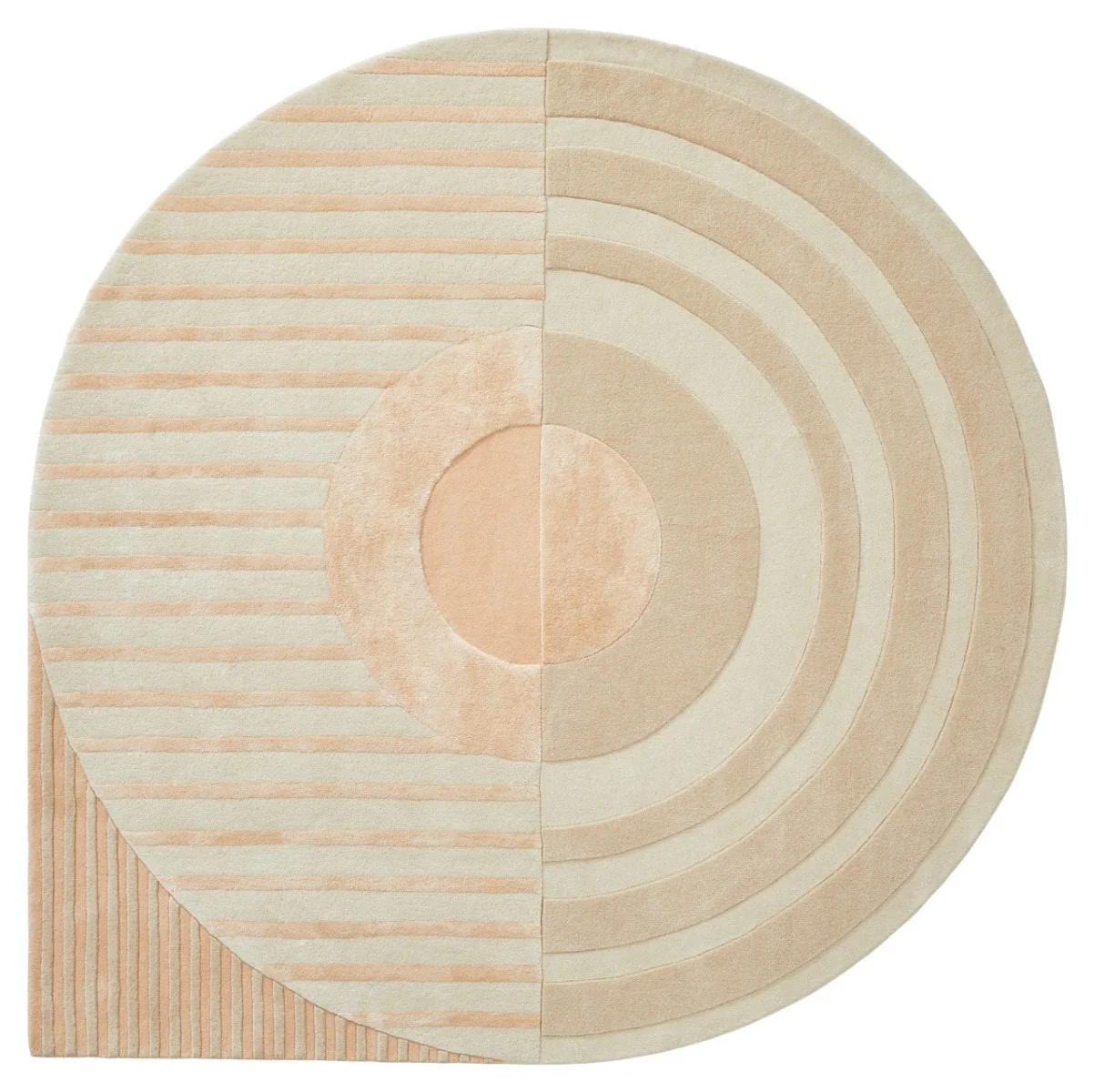 Brinker Carpets Fano Girare White Beige