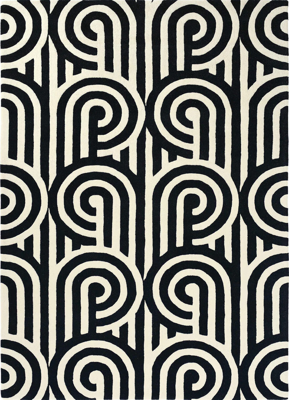 Florence Broadhurst Turnabouts Black 039205