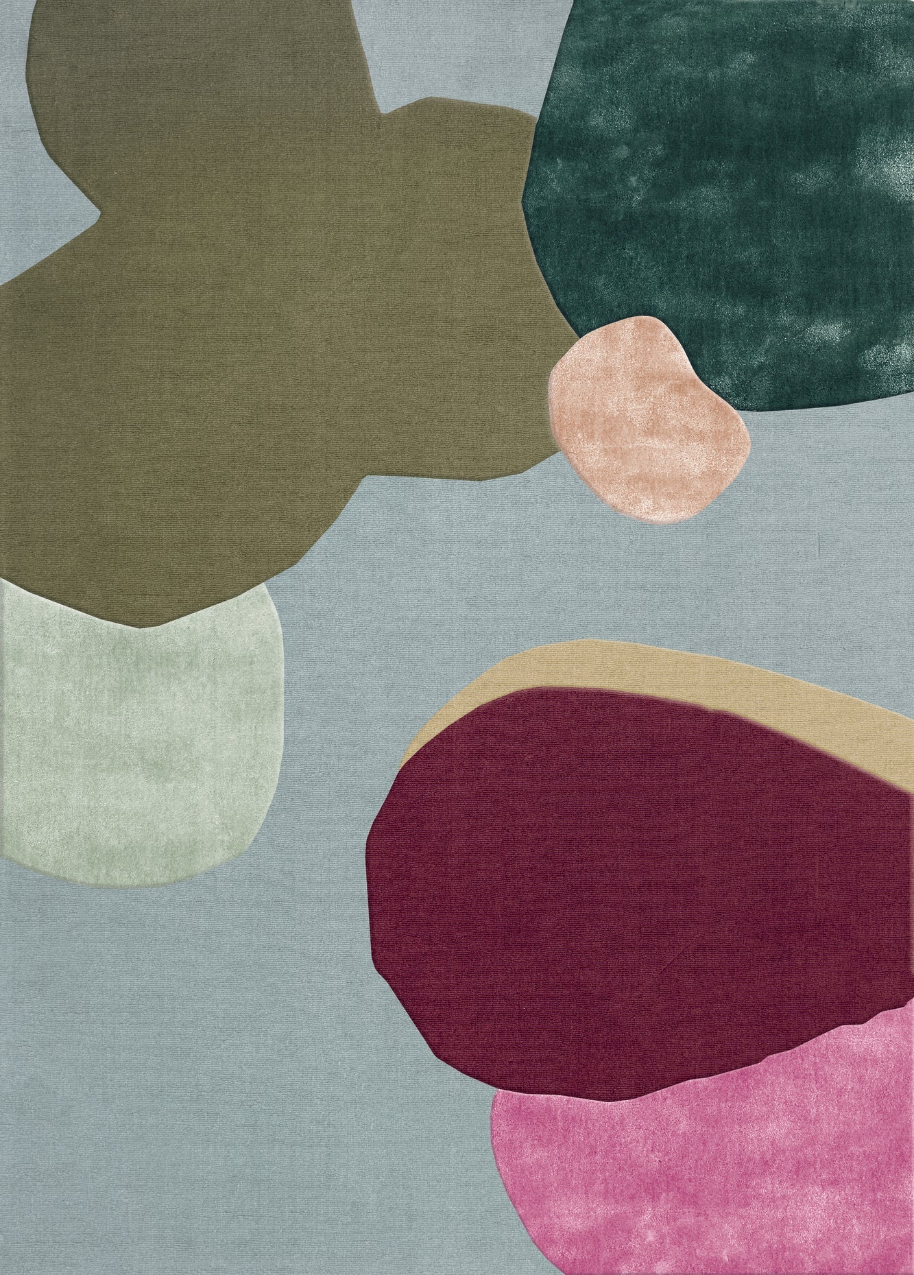 Layered Poppy Kalas Sleeping Flower Blue - Image 4