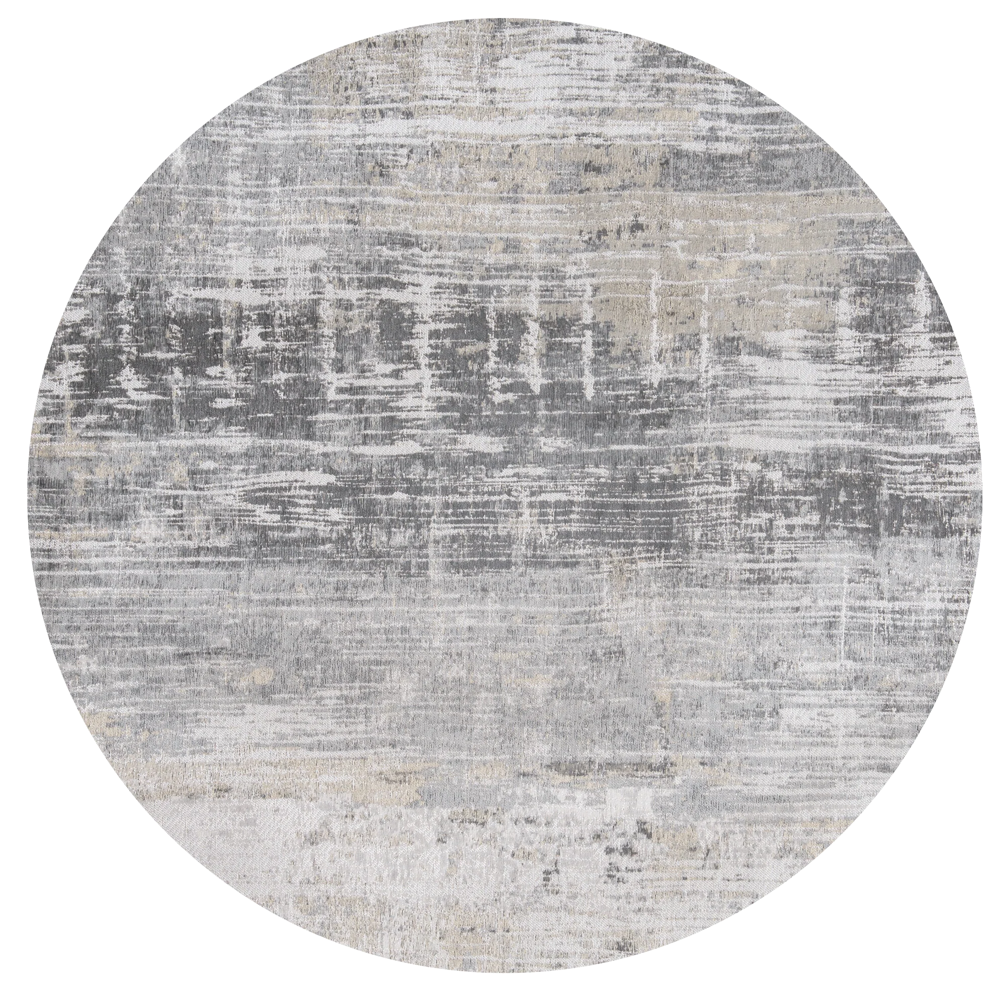 Louis de Poortere Atlantic Streaks Round Coney Grey 8716