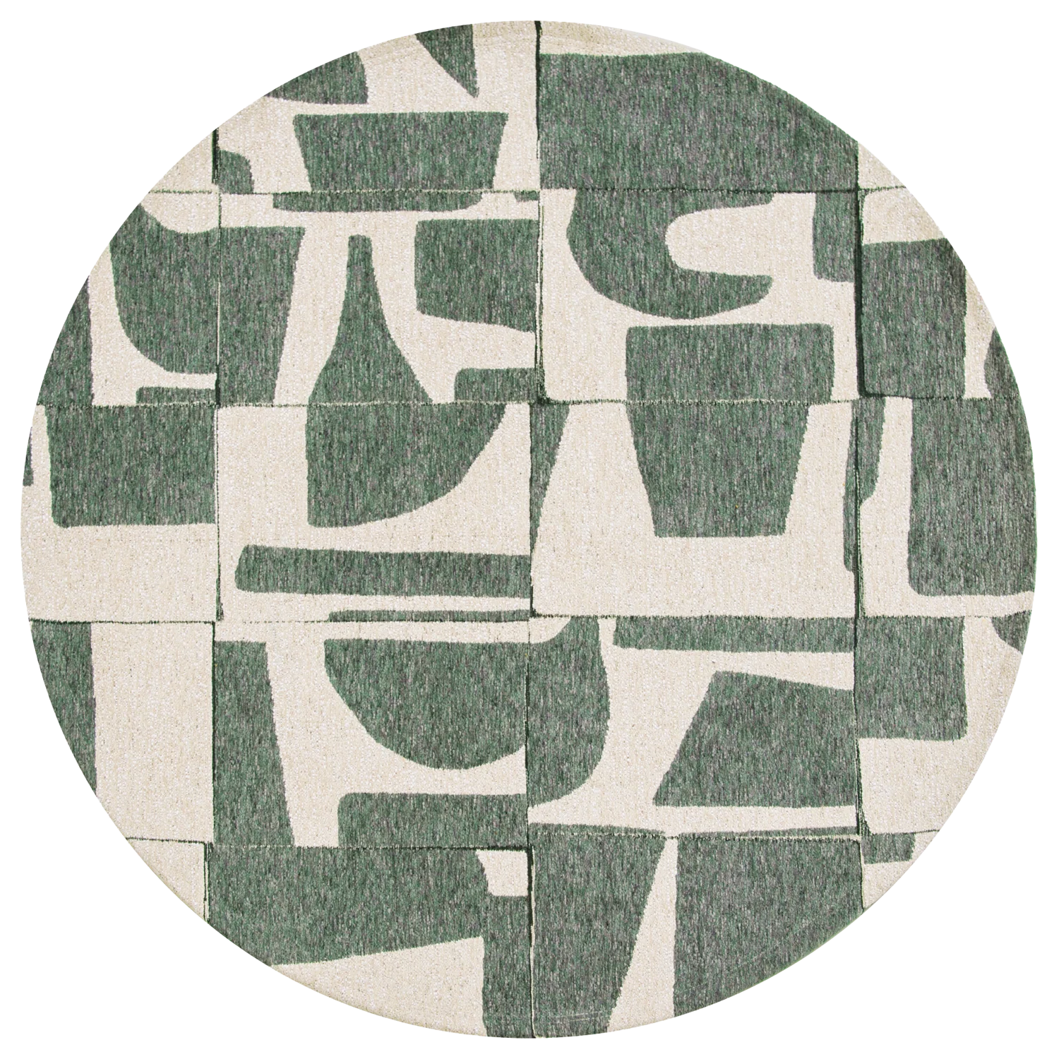 Louis de Poortere Craft Papercut Round Sea Spray 9361