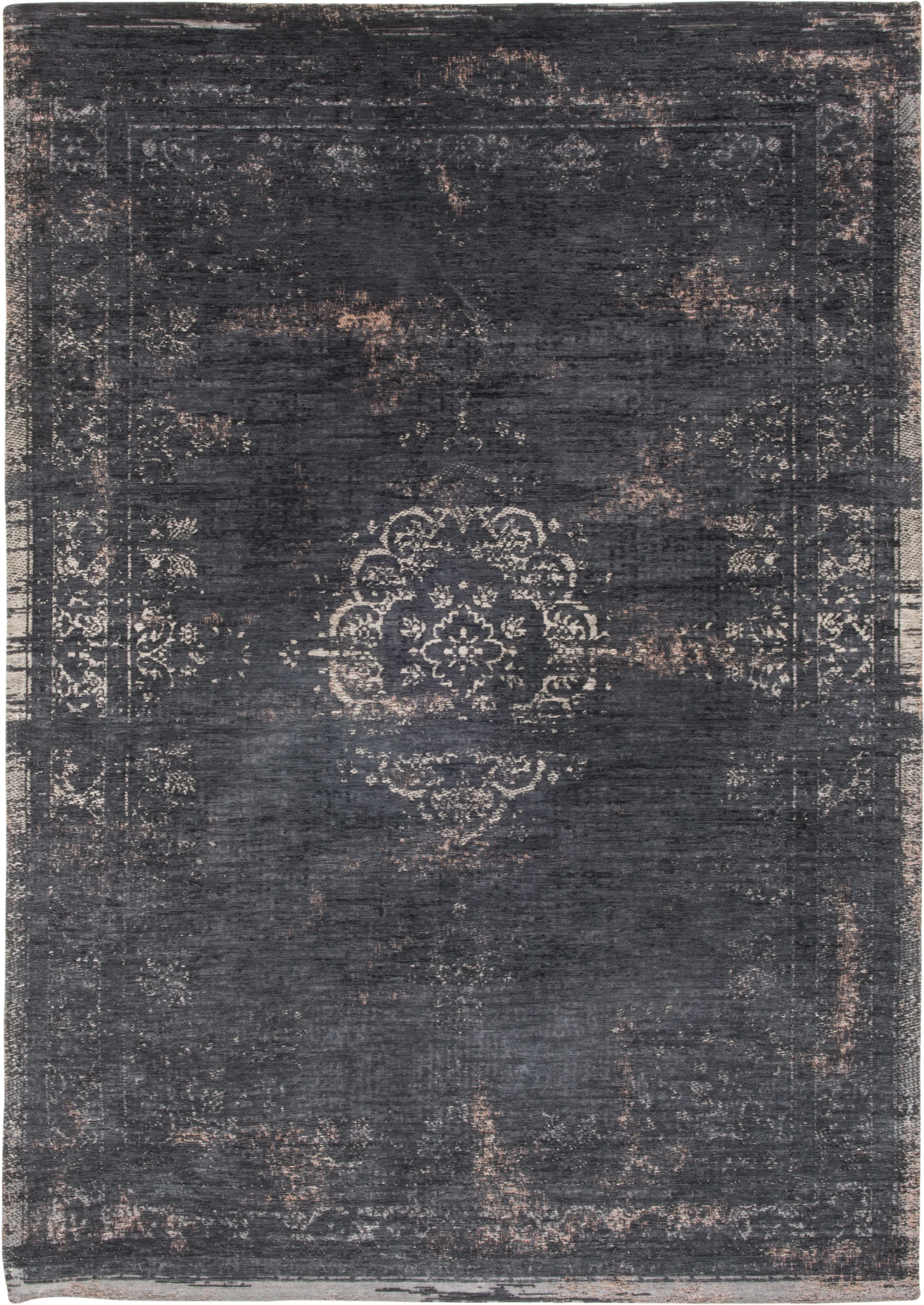 Louis de Poortere Fading World Medallion Mineral Black 8263 - Image 2