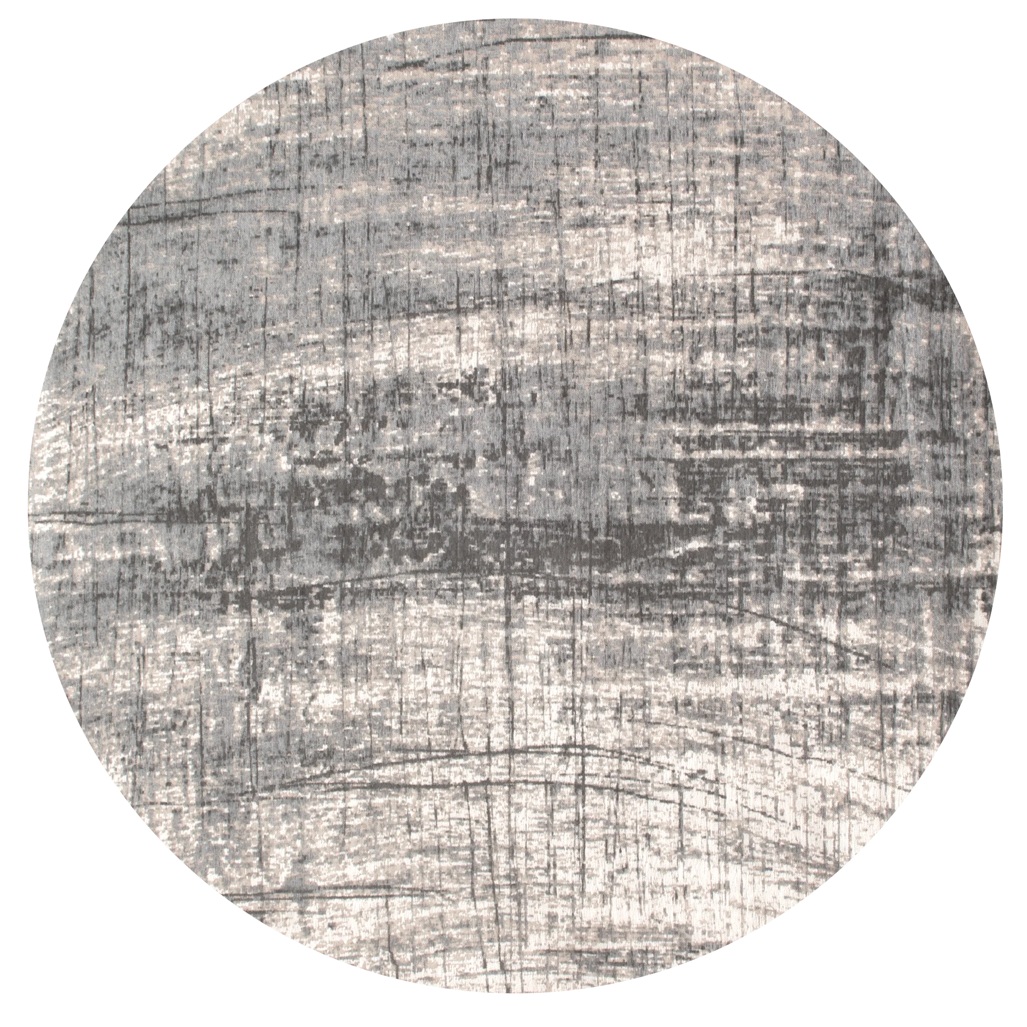 Louis de Poortere Mad Men Griff Round Jersey Stone 8420