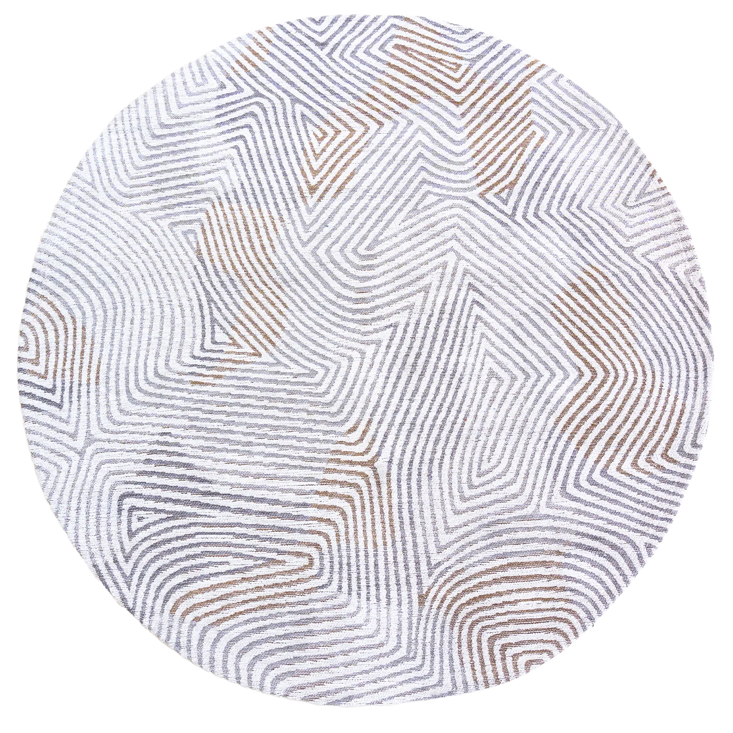 Louis de Poortere Meditation Coral Round Oyster White 9228