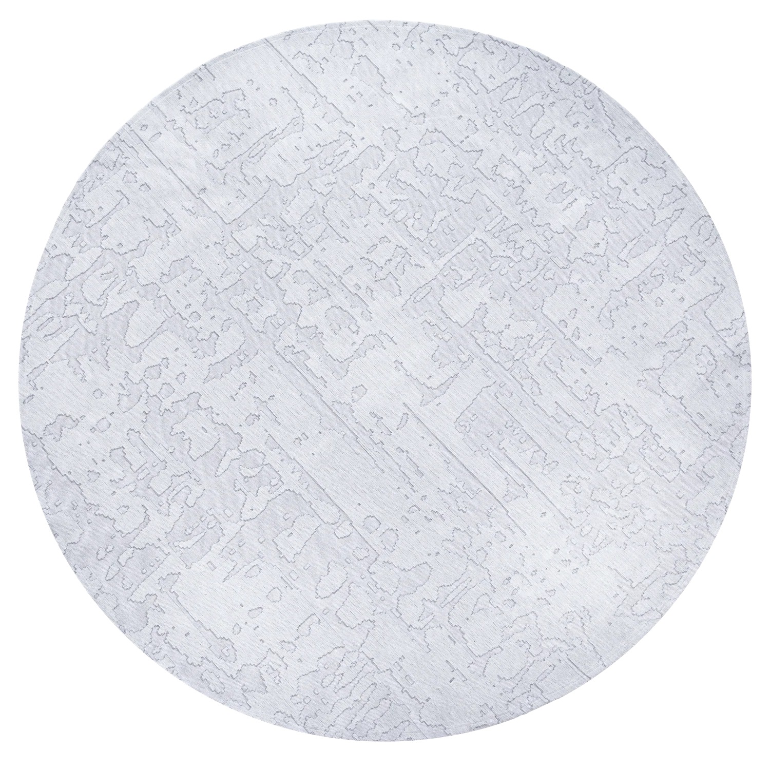 Louis de Poortere Structures Baobab Round Tsingy Oyster 9198