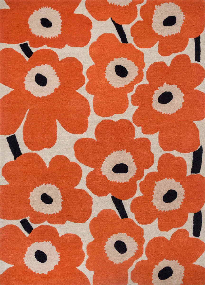 Marimekko Unikko Orange Red 132403
