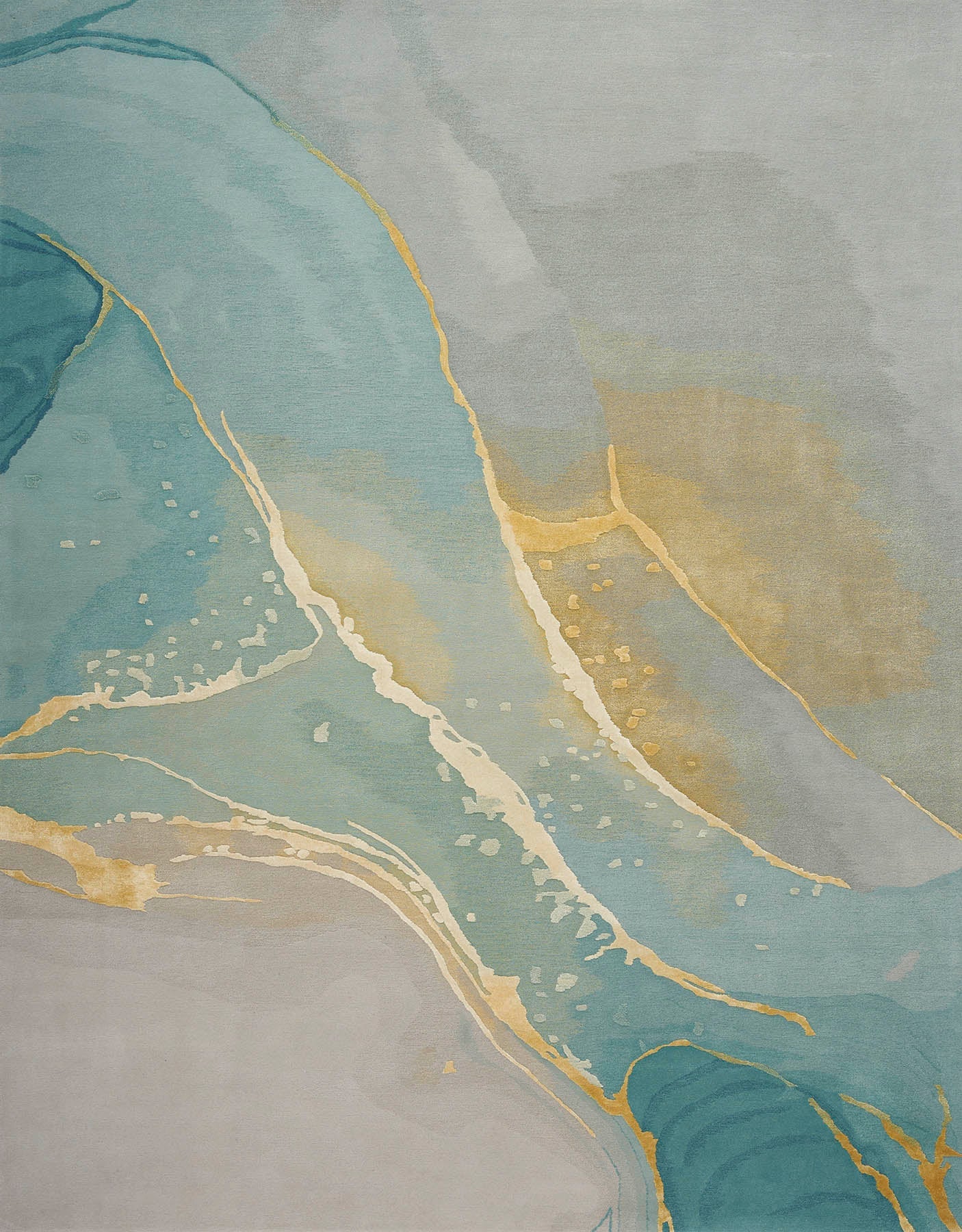 Nourison Prismatic Grey Seafoam PRS27 - Image 7