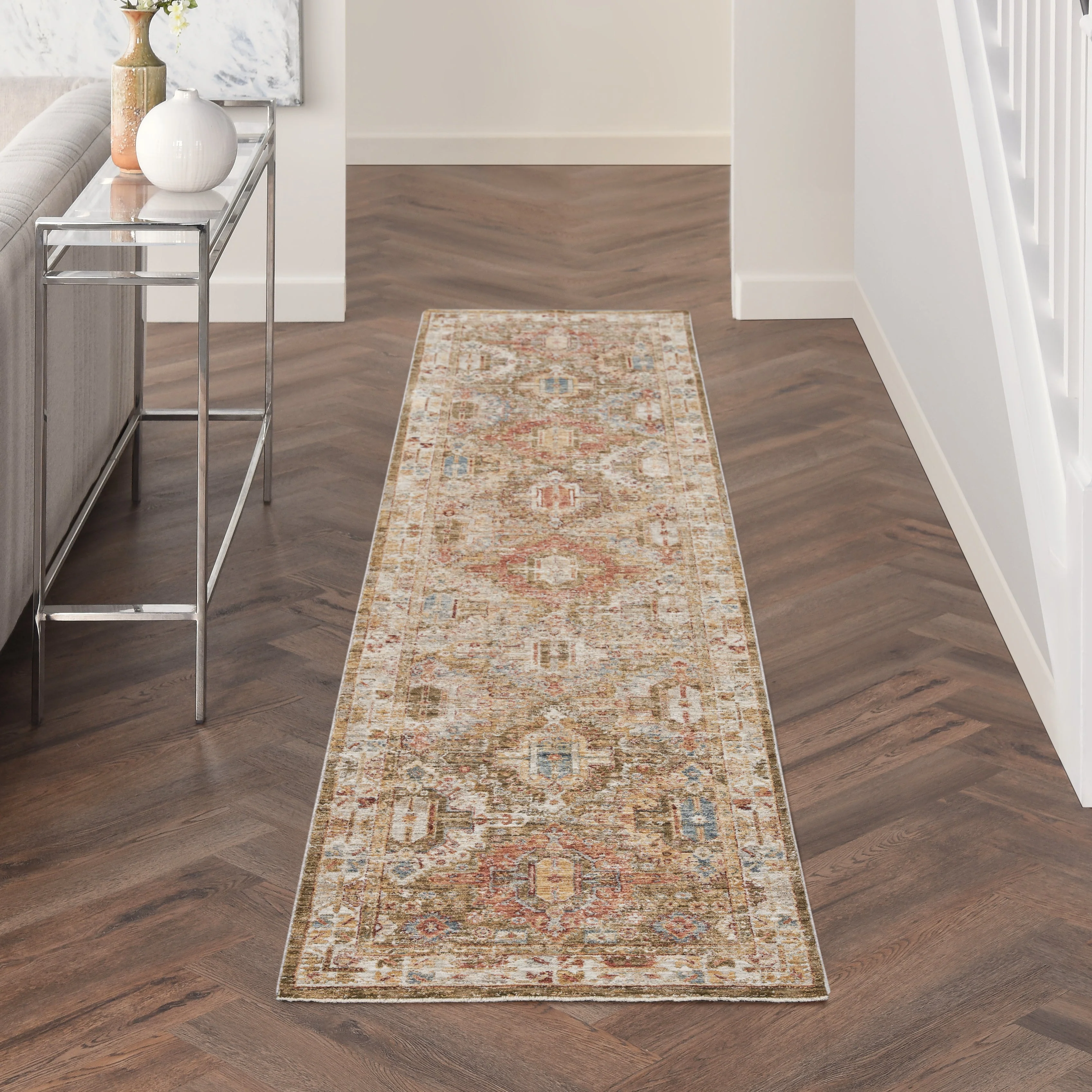 Nourison Sahar Green SHR01 - Image 4