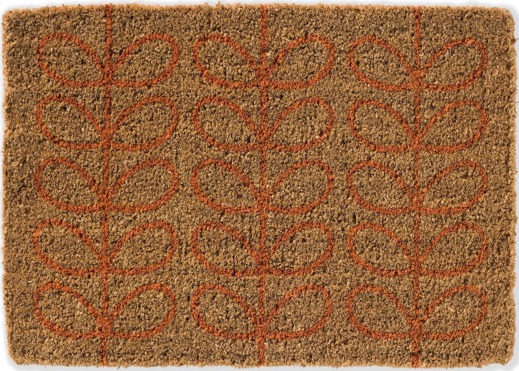 Orla Kiely Doormat Linear Stem Tomato 560503