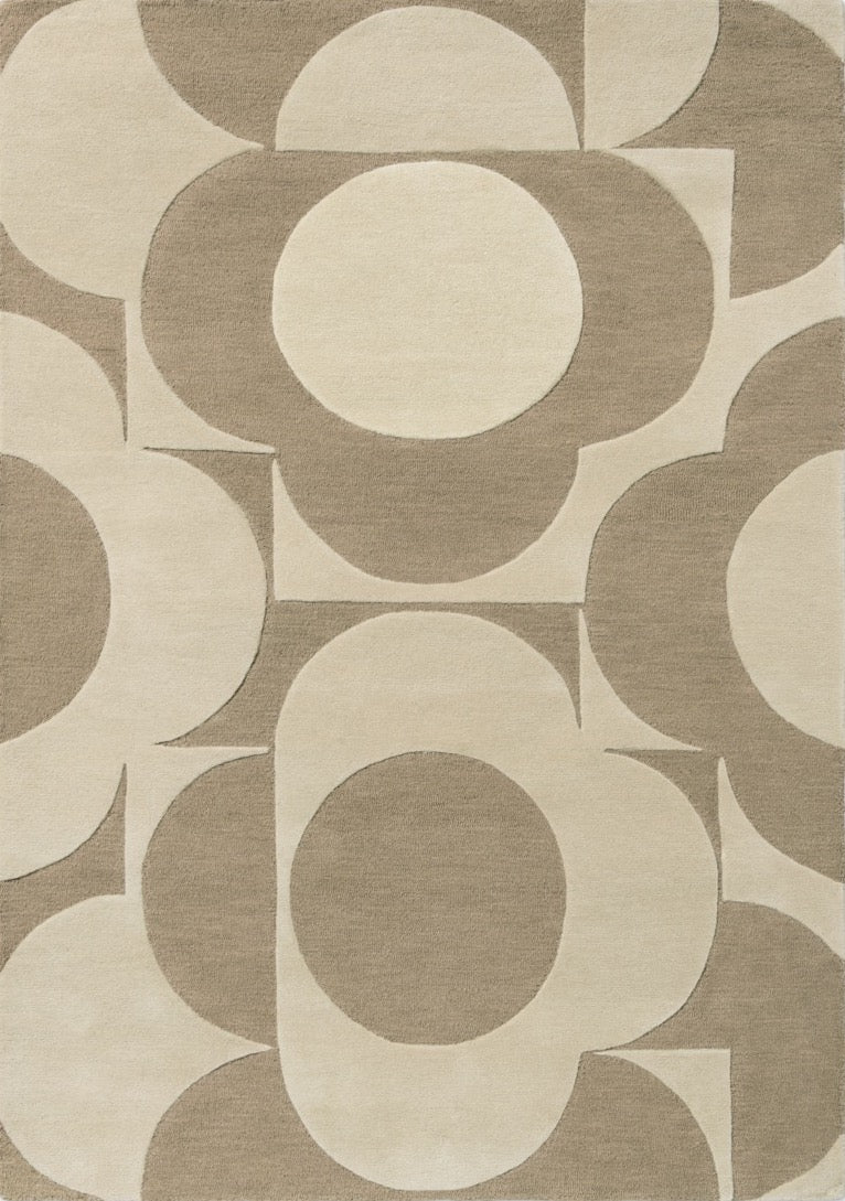 Orla Kiely Prism Flower Mushroom Ecru 158009
