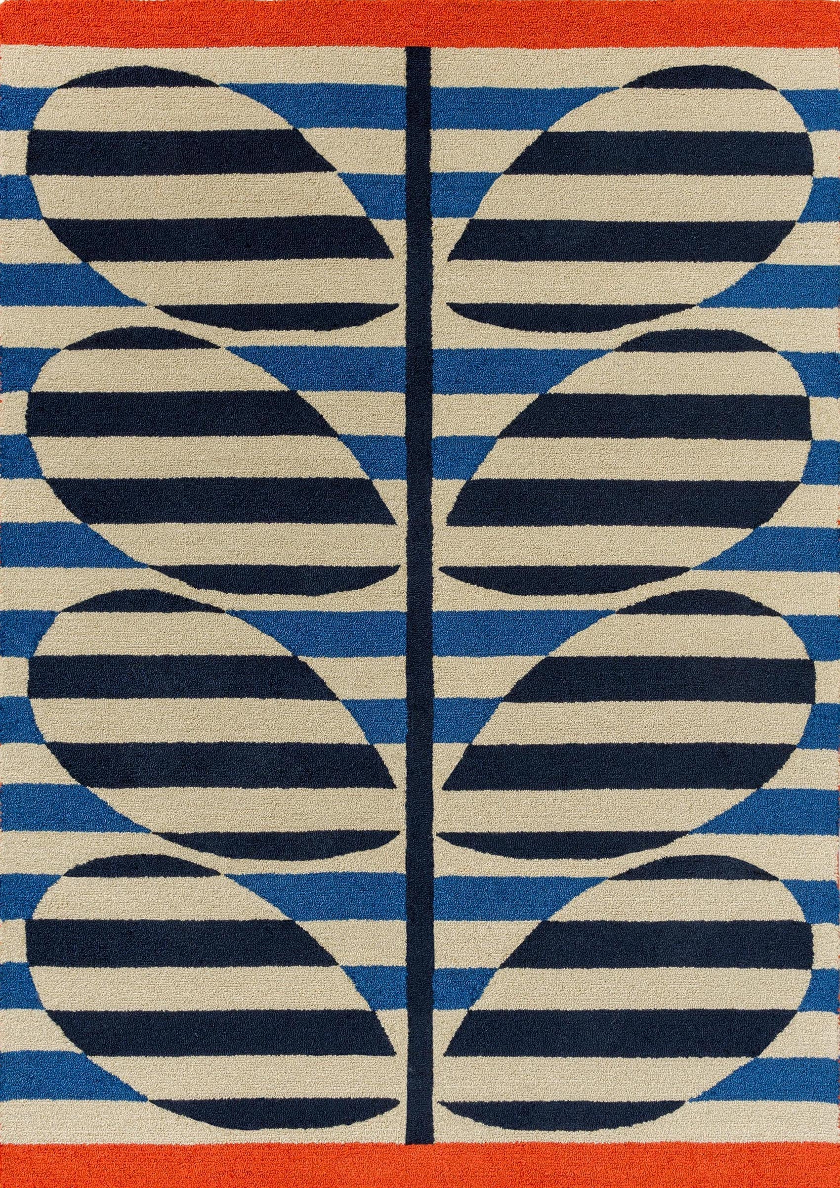 Orla Kiely Stripy Stem Azure 464507 - Image 8