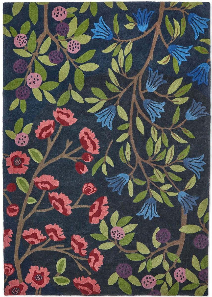 Sanderson Foraging Indigo 146618