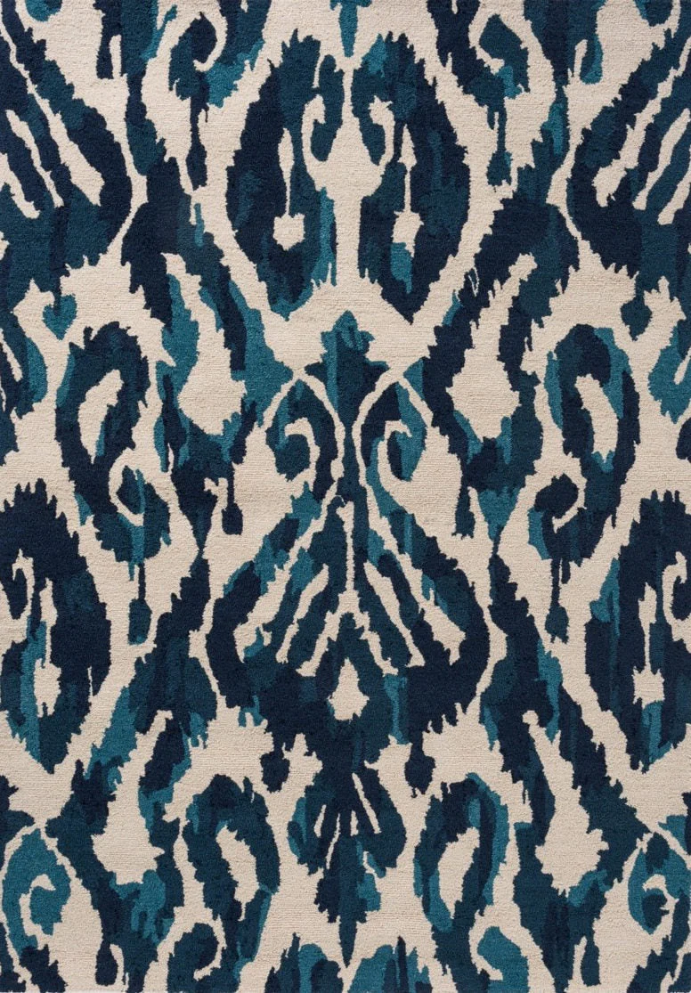 Sanderson Kasuri Indigo 446208