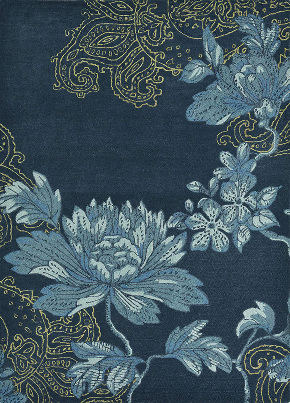 Wedgwood Fabled Floral Navy 37508
