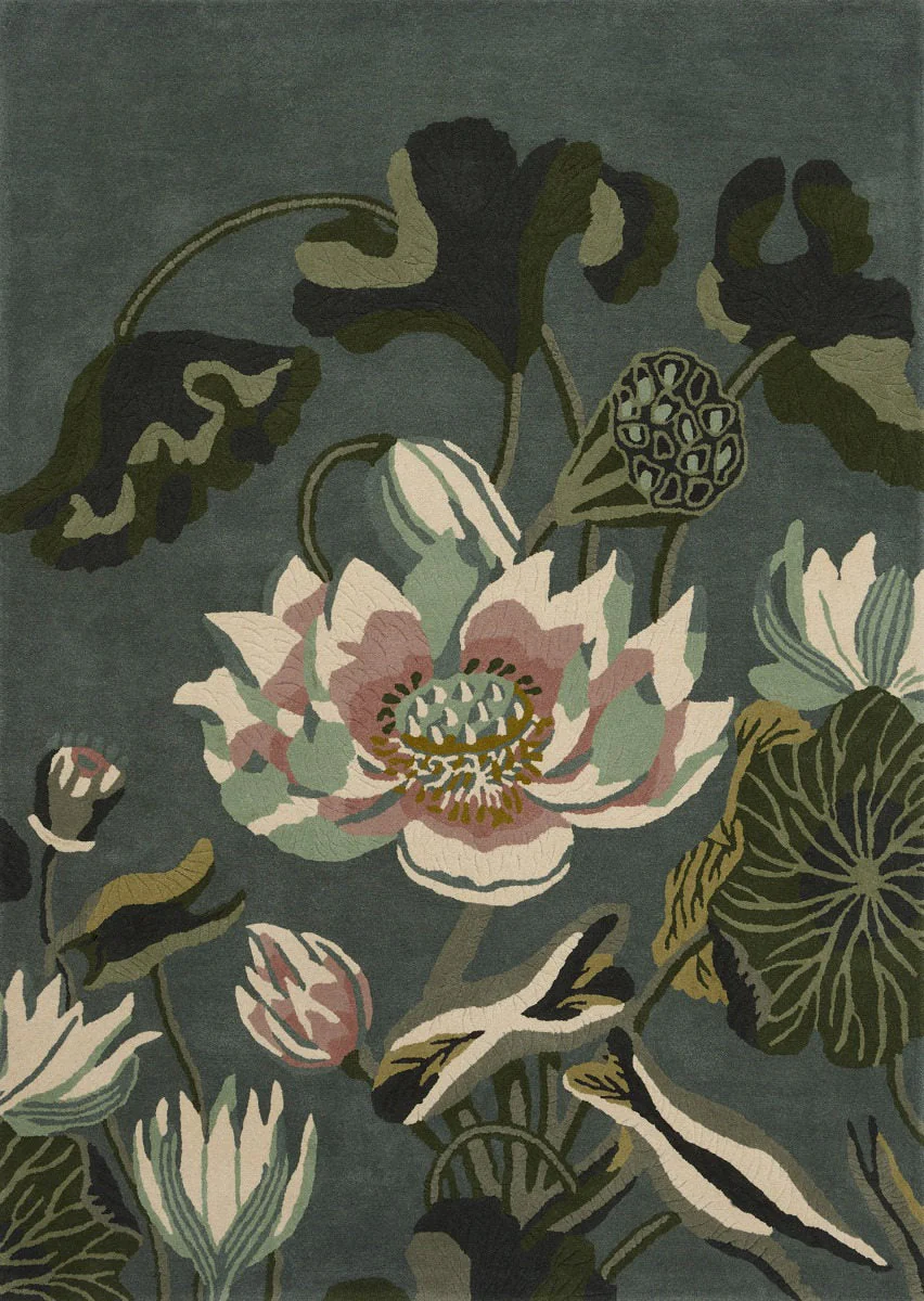 Wedgwood Waterlily Midnight Pond 38608